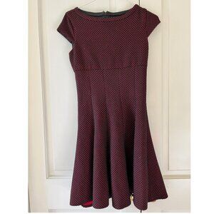 Vintage Red Polka Dot Dress